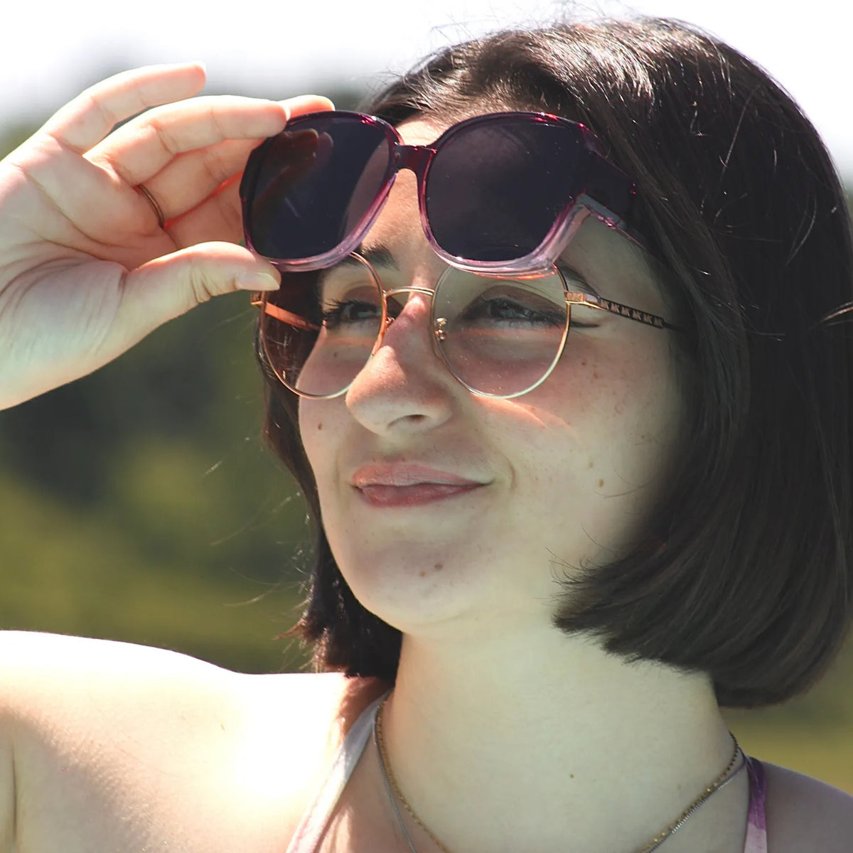Polarized Clip-On Sunglasses